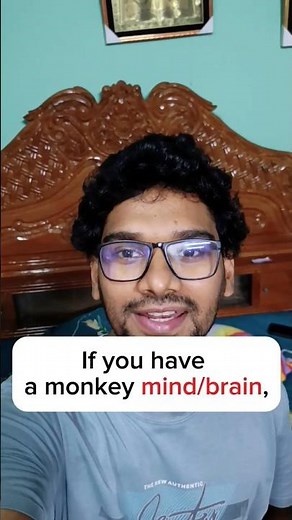 "Monkey Mind Meaning | How to Calm a Restless Brain 🐒🧠"