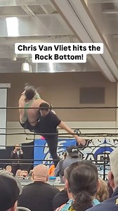 Rate this Rock Bottom out of 10. My inner Chris Sharp came out at ACW in Wisconsin last night #wrestling #wwe #therock | Chris Van Vliet