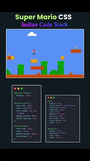 Retro Game Animation Using HTML CSS