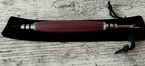 Purple Heart Seam Ripper and Needle Threader With Pouch - Etsy UK