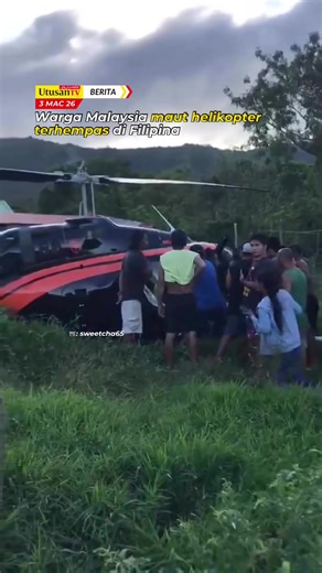 Helikopter Bell 505 Terhempas di Filipina, Dua Maut