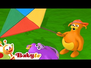 Nico & Bianca flying a kite 🪁| videos for toddlers @BabyTV - Videos For Kids