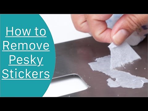 Quick Tip - How to remove price tag stickers quick & easy