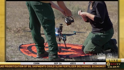 Forest Service Research Uses Drones to Study Fire Breaks