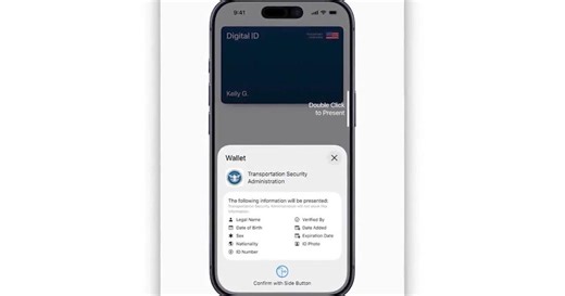 Apple launches digital IDs, rolls out testing at more than 250 U.S. airports