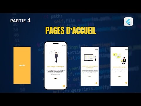 Flutter Challenge Part 4 (pages d'accueil)