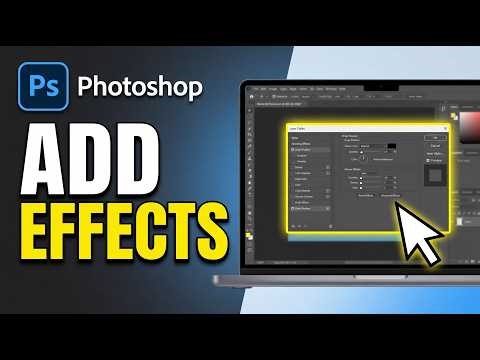How to Add Effects in Adobe Photoshop 2026 (Step by Step)