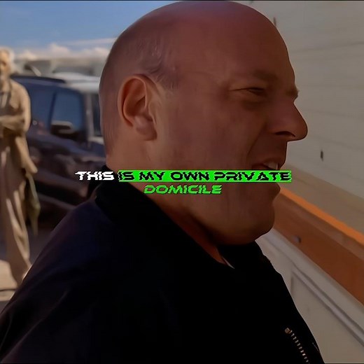 “This is my own private domicile… and I will not be harassed 🚬🔥”#BreakingBad#Heisenberg#Shorts