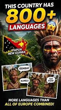 This Country Has 800+ Languages 😳 | Papua New Guinea Explained