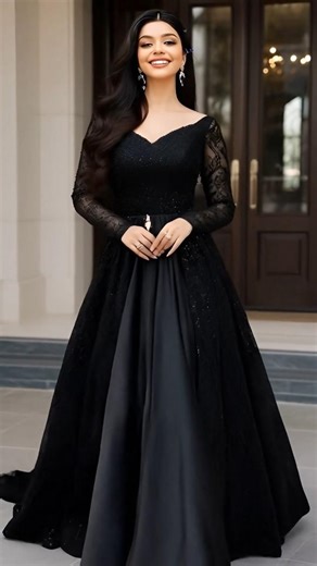 Royal Lace Vibes 2026: Beaded Black, Belted Purple, Sequin Pink & Grey A-Line Gowns #RoyalLaceVibes