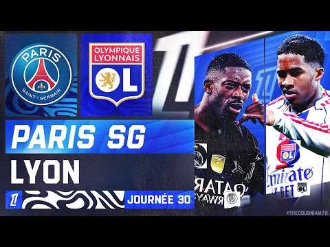 🔴 PSG - LYON : 1 - 2 | 🔴🔵LES GONES DOIVENT BATTRE PARIS POUR LE PODIUM ! | LIGUE 1 - LIVE/DIRECT