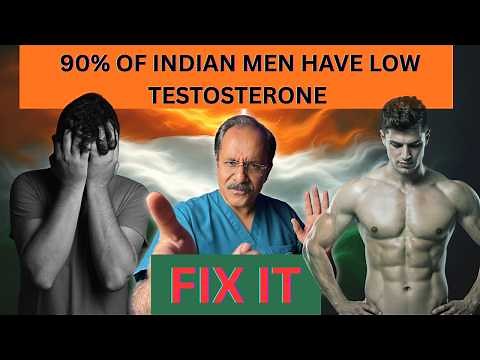 90% Indian Men Have Low Testosterone - 7 Ways to Fix It Naturally | Dr Sunil Jindal