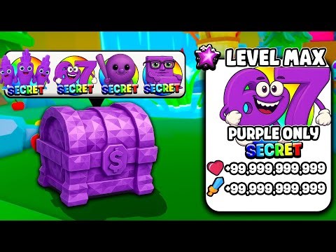 Starting Over As NOOB with PURPLE ONLY in Brainrot Evolution!