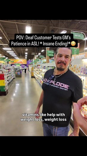 POV: Deaf Customer Tests GM’s Patience in ASL! * Insane Ending!*😳 | deaf