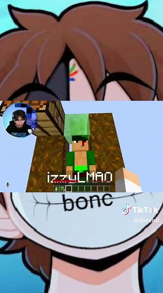 One Block Minecraft Challenge with Izzy