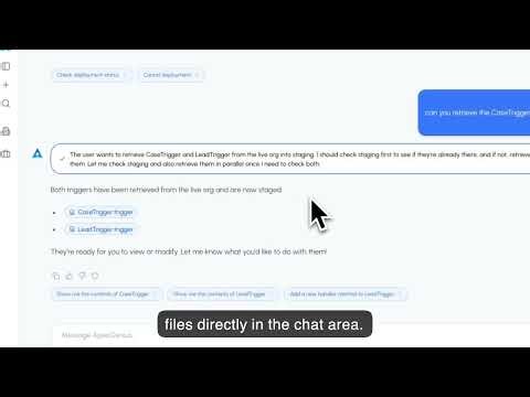 ApexGenius Code Mode: Build & Deploy Salesforce Metadata