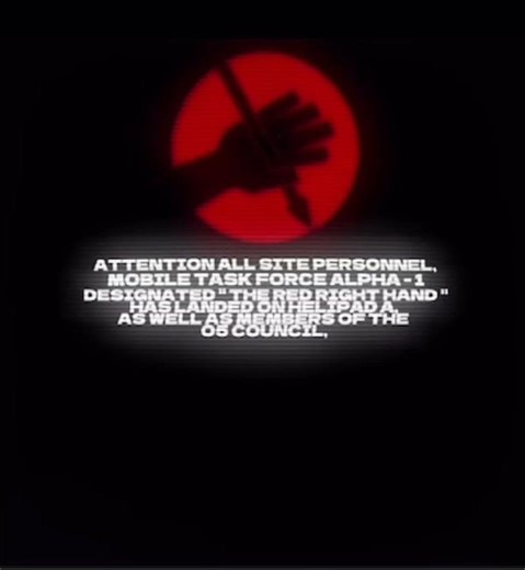 scp-alpha-1 red right hand🫣