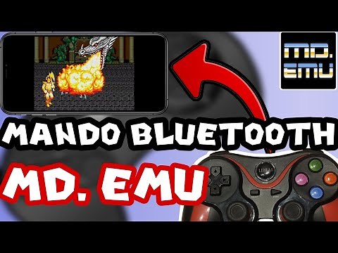 Cómo conectar mando Bluetooth a emulador de Sega Génesis/MegaDrive (MD.EMU)