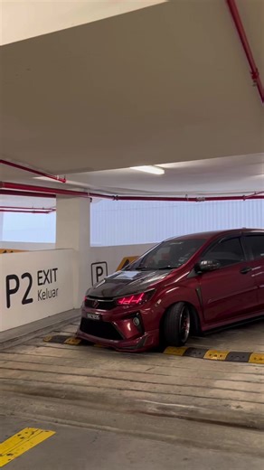 Bezza Garnet Red Modified - The Ultimate Glamorous Car Makeover