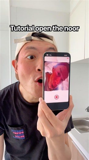 Tutorial Open the noor 🧠👀👉 #viral #funny #shorts #fyp #trending