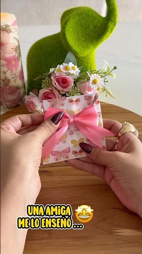 Te enseño una idea muy creativa para hacer un sobre fácil y rápido🥰 #decoracion #hack #tips #craft