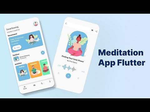 Meditation Flutter App | Flutter Tutorial for Beginners 2022
