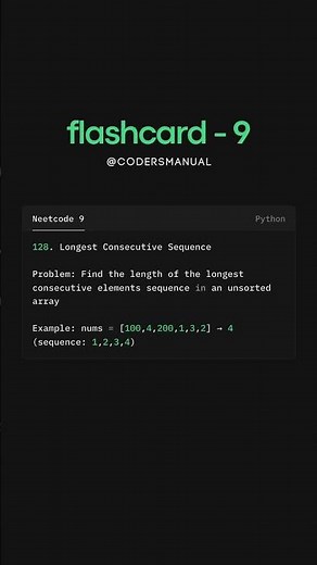 128. Longest Consecutive Sequence | NeetCode (9/150)