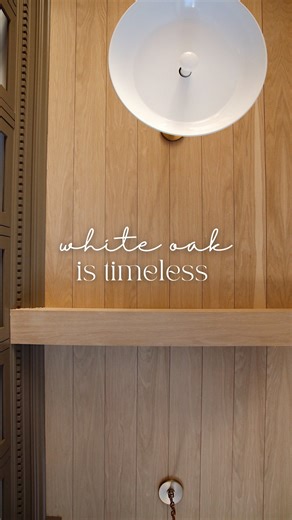 2026: “White oak is going out.” I heard that all white oak everything is going out from a few designers and here are my honest thoughts: 1. Create your home for you and a trend will never matter. I think the designers are saying the all natural stained everything is fading, but personally this wood tone is a very subtle and neutral tone that works for many design styles. 2. Yes, try to mix your woods like you can mix your metals. But also if you don’t like other woods that’s okay too. 3. White o