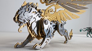 71K views · 63 reactions | 3D Puzzle DIY Model Kit Metal Lions https://magneticgames.video/Lions 10% Off Coupon Code: MagneticGames | Magneticgames | Facebook