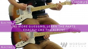 Open Up The Heavens - Vertical Church Band - Electric And Acoustic Guitar Tutorial