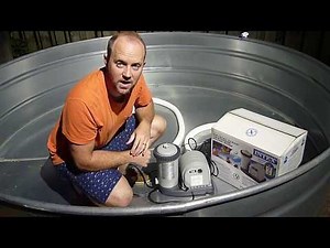 UNBOXING the Intex 1500 gpm Filter Pump - PERFECT for Above Ground Pools and Stock Tank Pools