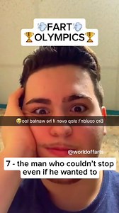 Fart olympics ! #fart #compilation #top10 #guessmyfart | World of Farts