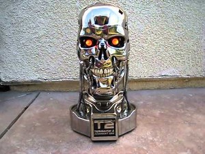 Terminator 2 Endoskull Endoskeleton Prop Replica by HCG 2001