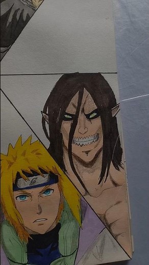 How to draw Eren titan form | Quick Drawing #eren | #attackontitan #animedrawing #levi #shorts