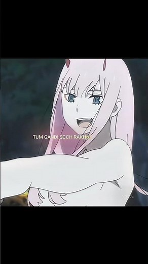 Zero Two x Hiro Best Scenes ✨ Darling in the Franxx #anime #animeshorts
