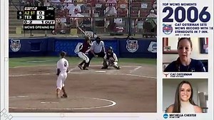 Texas | Cat Osterman Sets WCWS Strikeout Record | 2006 WCWS
