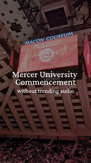 The sounds of pride, joy and community. #ClassOf2025 #Mercer25 | Mercer University