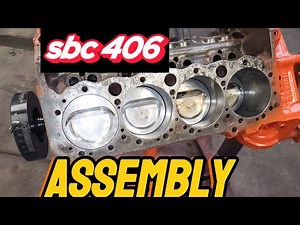 Hot Rod Power Tour 1972 chevelle build. sbc 406 Rotating Assembly Part 3