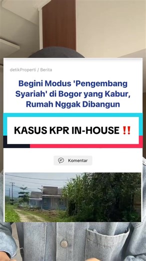 KPR in-house = KPR cicil langsung ke developer. Skema ini tentu ada kelebihan dan kekurangannya, tapi paling penting pastikan dari sisi krediblitas developernya sebelum memutuskan inhouse yaa 👋 #KPR #kprinhouse