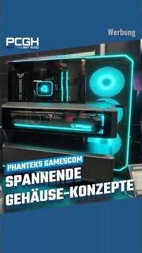 Habt ihr so ein Gehäuse-Konzept schon mal gesehen? #phanteks #gamescom #werbung