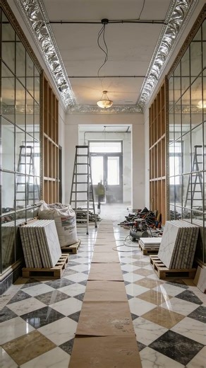 WOW! RUINS to ROYALTY: The Crystal Palace Reveal 💎✨ #design #home