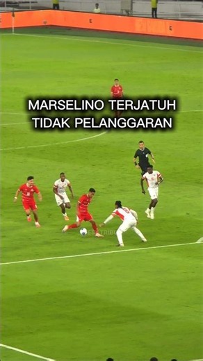Marselino terjatuh tidak dianggap pelanggaran || Timnas Indonesia vs Mozambik