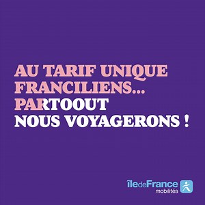 258 reactions · 66 shares | C’est la révolution billettique ! Voyageurs occasionnels, tous vos tarifs sont simplifiés en janvier 2025 ! | Île-de-France Mobilités | Facebook