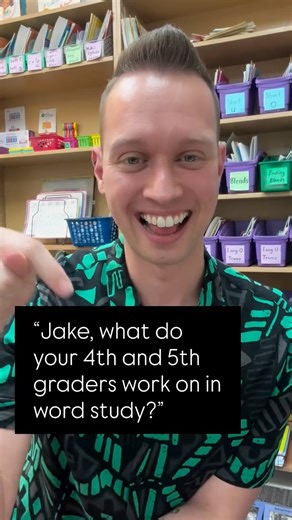 Jake Daggett on Instagram: "4th and 5th grade! Our PLCs/meetings have been super productive lately as we analyze what our students are putting on paper. Each day, 4th and 5th Grade does foundational word study using @imaginelearning ‘s Sonday Essentials. While it’s only a 25-minute chunk, students are able to study roots/bases, their meanings, and spell polysyllabic words. I’m so proud of our team working so hard on this new addition this year! • • • • #teachersofinstagram #teachersfollowteacher