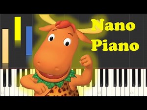 The Backyardigans Theme Song Piano Tutorial