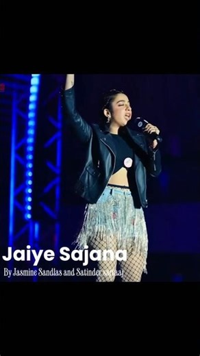 Jaiye Sajana Live Performance 💔 by Jasmine sandlas