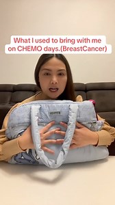 What’s in my CHEMO bag? This is what I used to bring with me to chemo. In my next vlog, I’ll share my life hack for keeping my bed fresh for 7 days during treatment. #triplepositivebreastcancer #breastcancerwarrior #breastcancersurvivor #breastcancer #stage2abreastcancer #genieg #pinaybreastcancer #philippinebreastcancer | Genie G.
