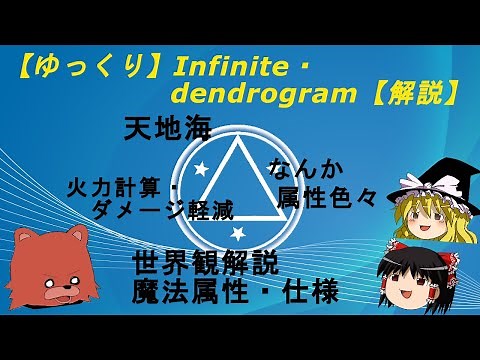 【第23回】Infinite・Dendrogram【解説】世界観解説 魔法属性・仕様