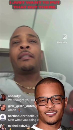 #ti goes live and address the viral clip of him in the club. He said he was drunk. He’s still going through addiction. #capraptv