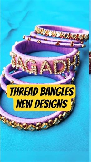 Latest Thread Bangles New Designs | Simple & Stylish Bangles Collection 2025 #ytshorts